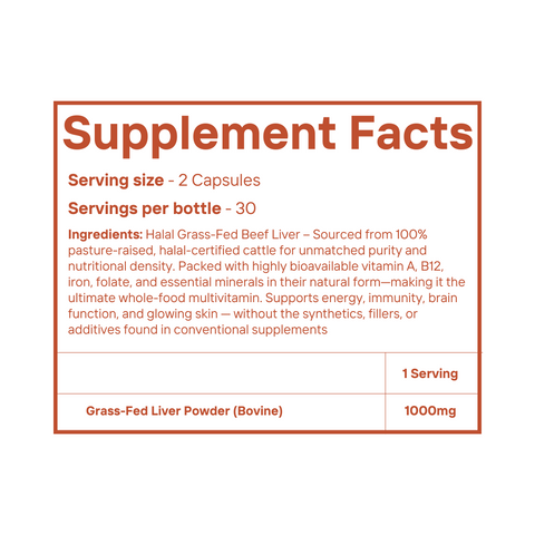 Halal Whole-Food Multivitamin
